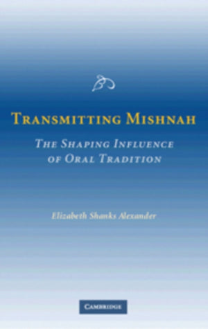 Transmitting Mishnah