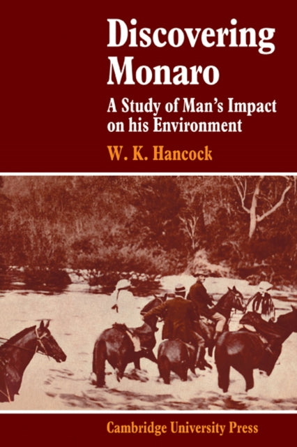 Book cover of: Discovering Monaro. By: W. K. Hancock