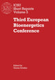 Book cover of: Third European Bioenergetics Conference. By: Günter Schäfer