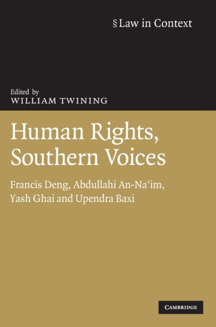 Book cover of: Human Rights, Southern Voices