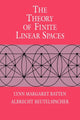 Book cover of: Theory of Finite Linear Spaces. By: Lynn Margaret Batten