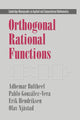 Book cover of: Orthogonal Rational Functions. By: Adhemar Bultheel