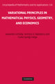 Book cover of: Variational Principles in Mathematical Physics, Geometry, and Economics. By: Alexandru Kristály