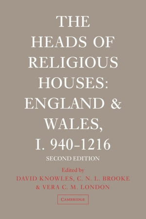 Heads of Religious Houses