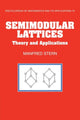 Book cover of: Semimodular Lattices. By: Manfred Stern