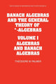 Book cover of: Banach Algebras and the General Theory of *-Algebras: Volume 1, Algebras and Banach Algebras. By: Theodore W. Palmer