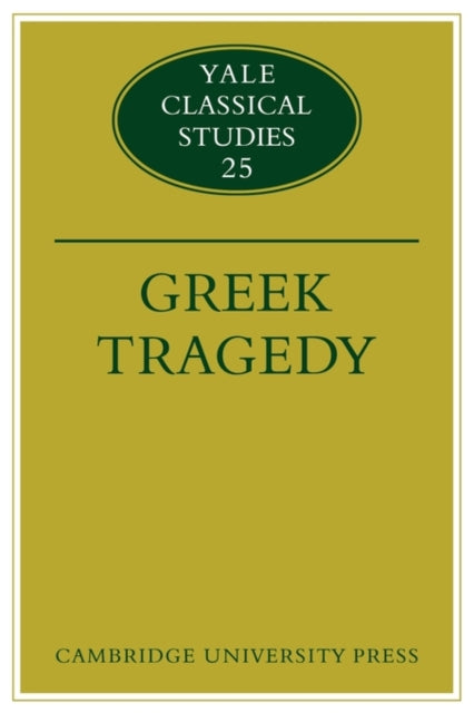 Book cover of: Greek Tragedy. By: Thomas Gould