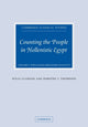 Book cover of: Counting the People in Hellenistic Egypt. By: Willy Clarysse