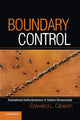 Book cover of: Boundary Control. By: Edward L. Gibson