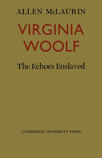 Book cover of: Virginia Woolf. By: Allen McLaurin