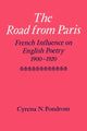 Book cover of: Road from Paris. By: Cyrena N. Pondrom