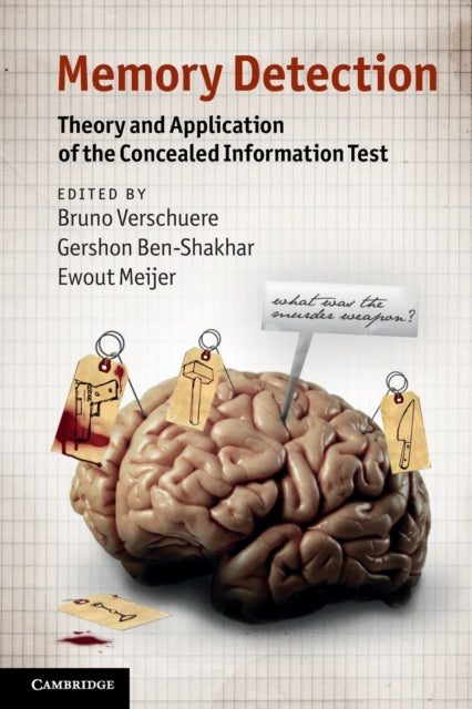 Book cover of: Memory Detection. By: Bruno Verschuere