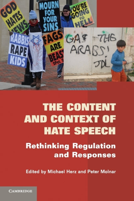 Book cover of: Content and Context of Hate Speech. By: Michael E. Herz