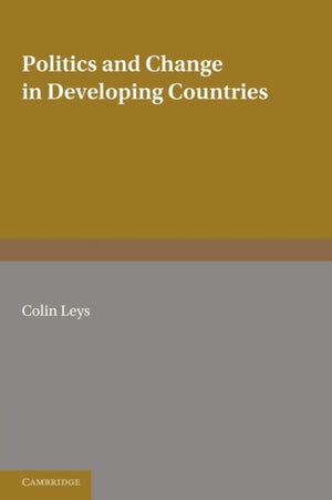 Politics and Change in Developing Countries