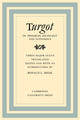 Book cover of: Turgot on Progress, Sociology and Economics. By: Ronald L. Meek