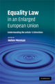 Book cover of: Equality Law in an Enlarged European Union. By: Helen Meenan