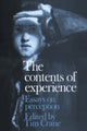 Book cover of: Contents of Experience. By: Tim Crane