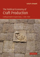 Book cover of: Political Economy of Craft Production. By: Carla M. Sinopoli