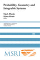 Book cover of: Probability, Geometry and Integrable Systems. By: Mark Pinsky