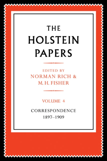 Book cover of: Holstein Papers. By: Friedrich von Holstein