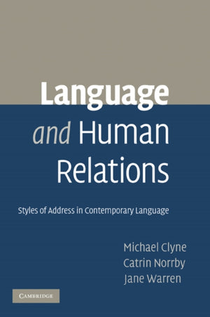 Language and Human Relations