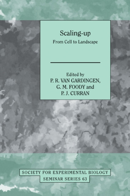 Book cover of: Scaling-Up. By: P. R. van Gardingen