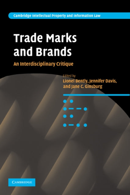 Book cover of: Trade Marks and Brands