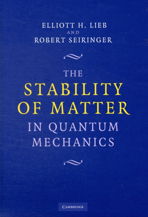 Stability of Matter in Quantum Mechanics