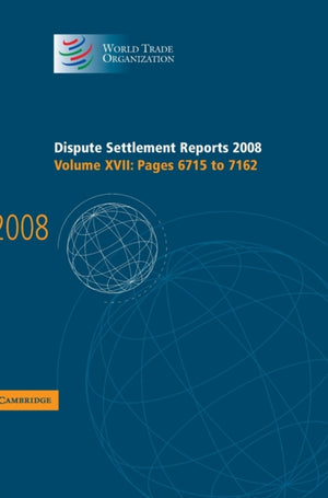 Dispute Settlement Reports 2008: Volume 17, Pages 6715-7162