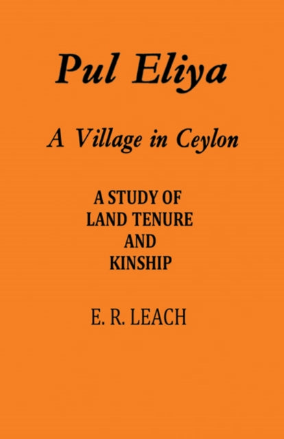 Book cover of: Pul Eliya. By: Edmund Ronald Leach