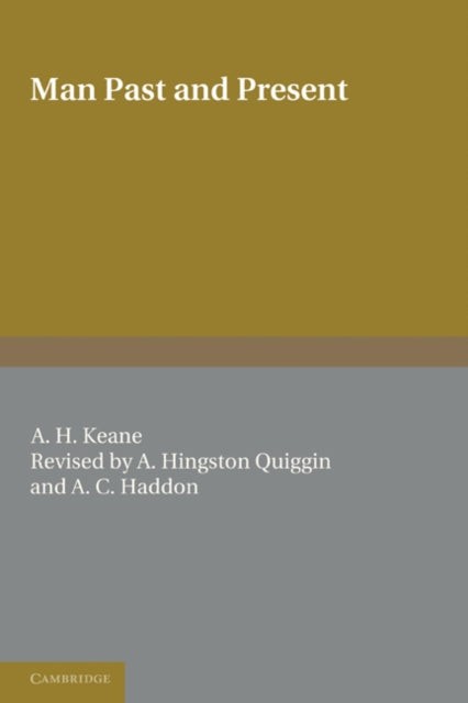 Book cover of: Man. By: Augustus Henry Keane