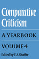 Book cover of: Comparative Criticism: Volume 4, The Language of the Arts. By: E. S. Shaffer