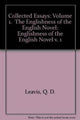Book cover of: Collected Essays. By: Q. D. Leavis