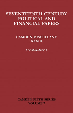 Seventeenth-Century Parliamentary and Financial Papers