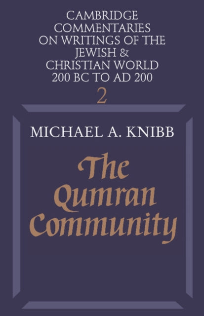 Book cover of: Qumran Community