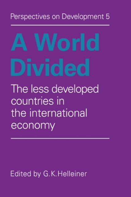 Book cover of: World Divided. By: G. K. Helleiner