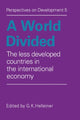 Book cover of: World Divided. By: G. K. Helleiner