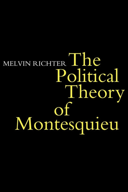 Book cover of: Politcal Theory of Montesquieu