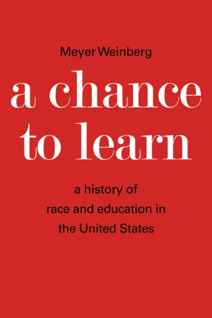 Book cover of: Chance to Learn