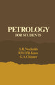 Book cover of: Petrology for Students
