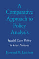 Book cover of: Comparative Approach to Policy Analysis