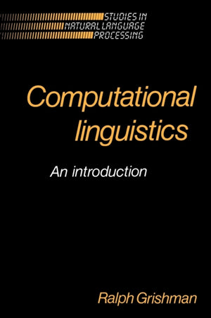 Computational Linguistics