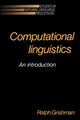 Book cover of: Computational Linguistics
