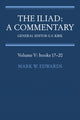 Book cover of: Iliad: A Commentary: Volume 5, Books 17-20