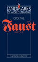 Book cover of: Goethe: Faust Part One. By: Nicholas Boyle