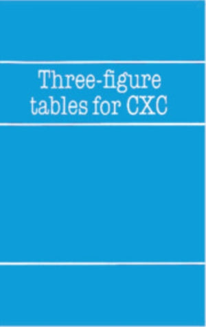 Three-Figure Tables for CXC