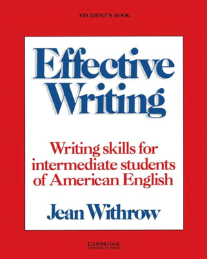 Effective Writing Student's book
