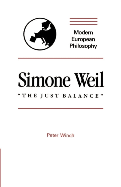 Book cover of: Simone Weil: "The Just Balance"