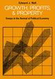 Book cover of: Growth, Profits and Property. By: Edward J. Nell