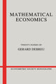 Book cover of: Mathematical Economics. By: Gerard Debreu